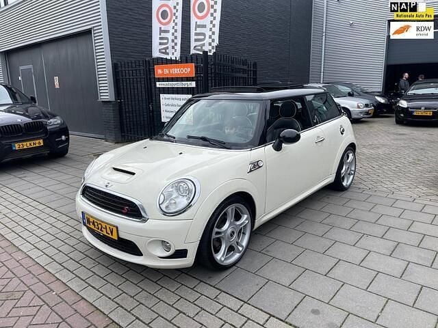 Wit Gebruikt 2009 Mini Cooper S Sport Hatchback | € 5.999 (Goede deal) - Afbeelding 1/4