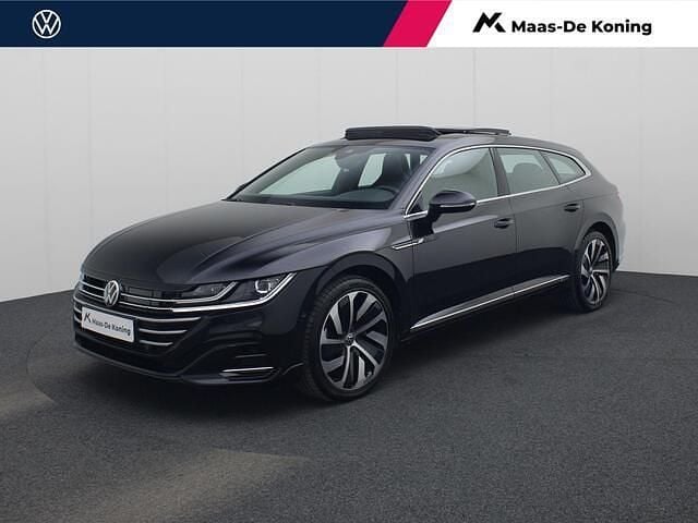 Zwart Gebruikt 2022 VW Arteon R-line Stationwagen | € 34.740 (Eerlijke prijs) - Afbeelding 1/4