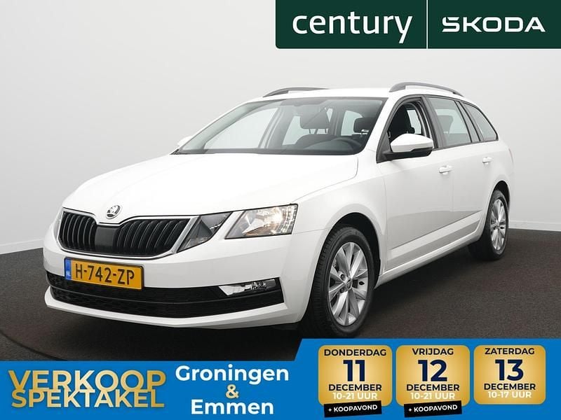 Wit Gebruikt 2020 Skoda Octavia Business Line Stationwagen | € 16.400 (Goede deal) - Afbeelding 1/4