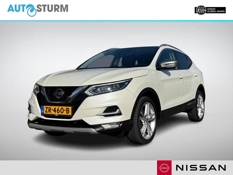Wit Gebruikt 2019 Nissan Qashqai N-Motion SUV | € 18.689 (Eerlijke prijs) - Afbeelding 1/4