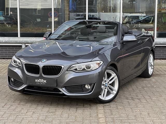 Grijs Occasion 2015 BMW 228 Executive Cabriolet | € 20.950 - Afbeelding 1/4
