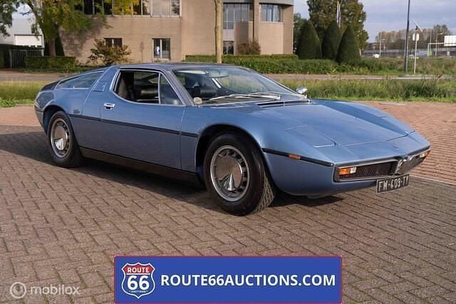Blauw Gebruikt 1972 Maserati Bora Coupé | € 119.900 - Afbeelding 1/4
