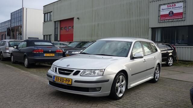 Grijs Gebruikt 2007 Saab 9-3 Stationwagen | € 3.950 (Goede deal) - Afbeelding 1/4