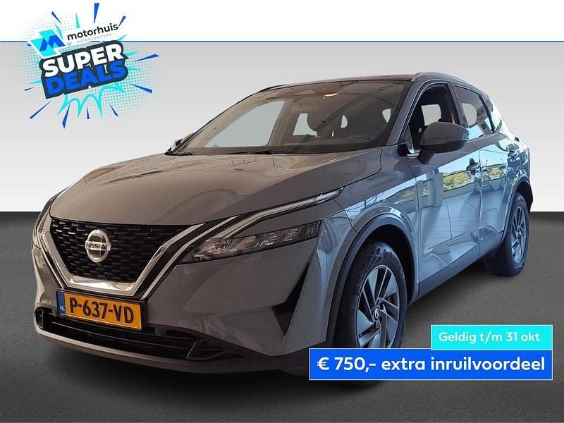 Grijs Gebruikt 2022 Nissan Qashqai Acenta SUV | € 20.485 (Goede deal) - Afbeelding 1/4