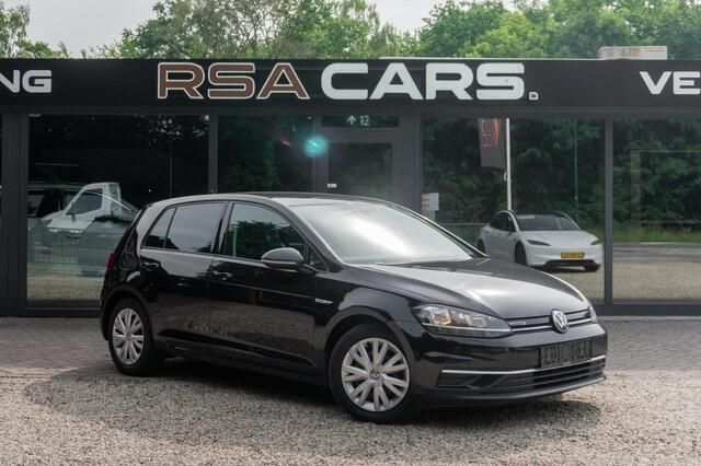 Zwart Gebruikt 2018 VW Golf VII Highline | € 14.950 (Super prijs) - Afbeelding 1/4