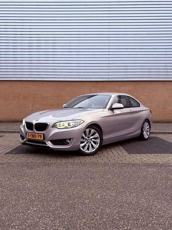 Grijs Occasion 2014 BMW 220 Executive Coupé | € 16.000 (Eerlijke prijs) - Afbeelding 1/4