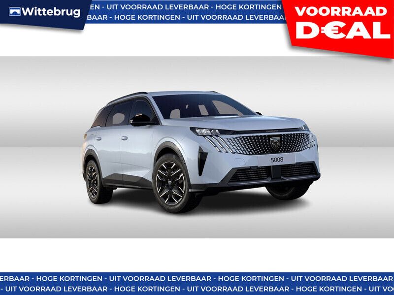 Wit Nieuw 2025 Peugeot 5008 Allure MPV | € 45.333 (Goede deal) - Afbeelding 1/4
