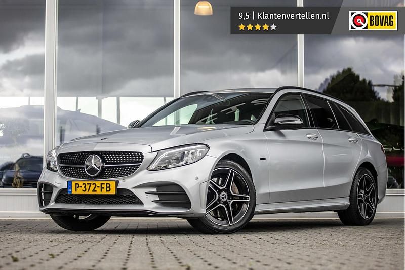 Grijs Gebruikt 2021 Mercedes C300 AMG Stationwagen | € 31.845 (Super prijs) - Afbeelding 1/4