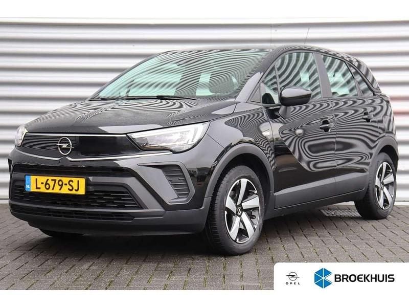 Zwart Gebruikt 2021 Opel Crossland Edition+ SUV | € 14.400 (Super prijs) - Afbeelding 1/4