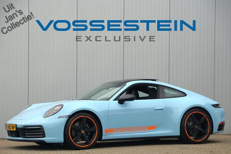 Blauw Occasion 2021 Porsche 911 Carrera 4S Edition Coupé | € 194.000 - Afbeelding 1/4