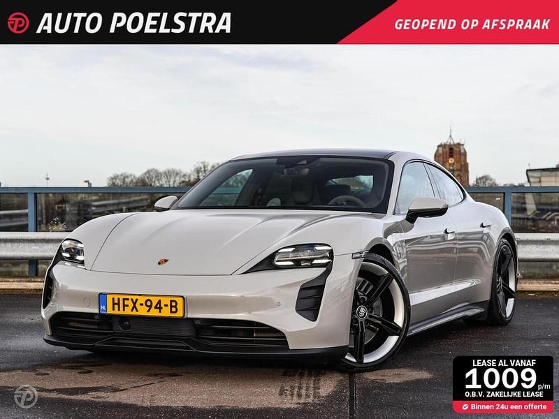 Grijs (metallic) Occasion 2021 Porsche Taycan Performance Package Sedan | € 61.950 (Eerlijke prijs) - Afbeelding 1/4