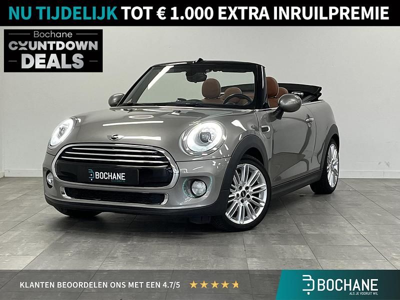 Grijs Gebruikt 2018 Mini Cooper Cabriolet Business Cabriolet | € 19.685 (Eerlijke prijs) - Afbeelding 1/4