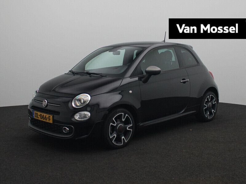 Zwart Gebruikt 2019 Fiat 500 Sport Hatchback | € 11.845 (Eerlijke prijs) - Afbeelding 1/2