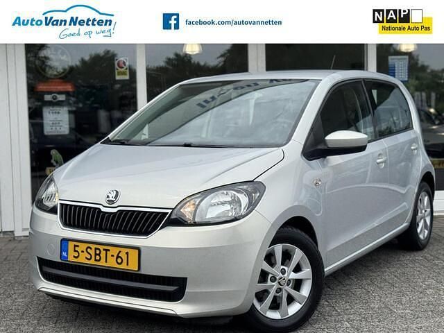 Grijs, metallic lak Gebruikt 2013 Skoda Citigo Elegance Hatchback | € 5.750 (Eerlijke prijs) - Afbeelding 1/4