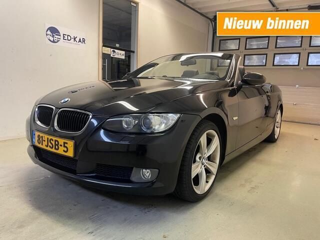 Zwart Gebruikt 2009 BMW 320 Cabriolet Comfort Edition Cabriolet | € 8.595 (Eerlijke prijs) - Afbeelding 1/4