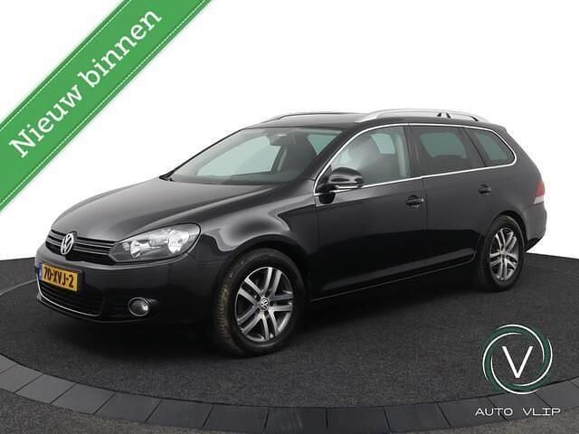 Zwart Gebruikt 2012 VW Golf VII Highline Stationwagen | € 3.750 (Eerlijke prijs) - Afbeelding 1/4