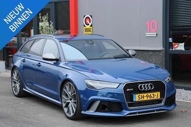 Blauw Gebruikt 2017 Audi RS6 Performance Stationwagen | € 72.940 (Duur) - Afbeelding 1/4