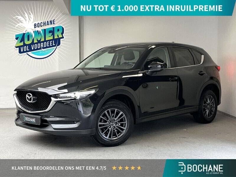 Zwart Gebruikt 2019 Mazda CX-5 Comfort SUV | € 22.635 (Goede deal) - Afbeelding 1/4