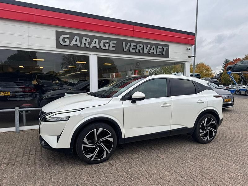 Wit Gebruikt 2023 Nissan Qashqai Tekna+ SUV | € 31.950 (Eerlijke prijs) - Afbeelding 1/3