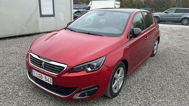Rood Gebruikt 2016 Peugeot 308 GT-line Sedan | € 11.990 (Eerlijke prijs) - Afbeelding 1/4