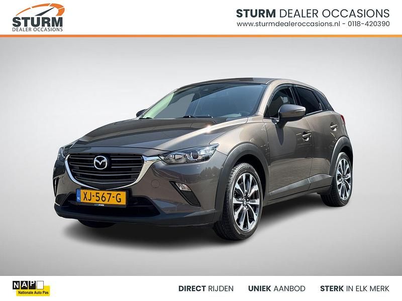 Bruin Gebruikt 2019 Mazda CX-3 Inclusive SUV | € 18.289 (Eerlijke prijs) - Afbeelding 1/4