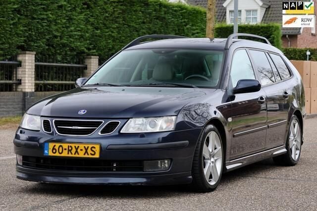 Blauw Gebruikt 2005 Saab 9-3 Aero Stationwagen | € 6.995 - Afbeelding 1/4
