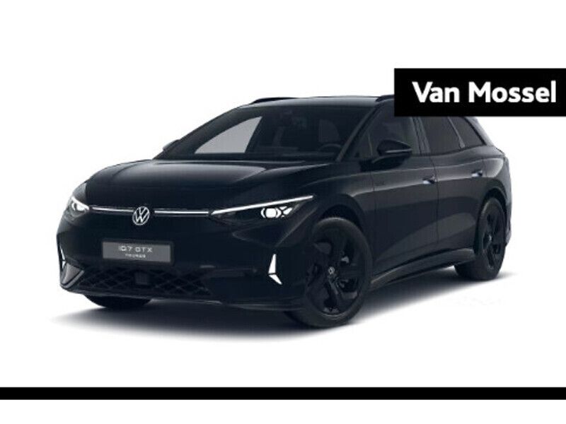 Zwart Nieuw 2025 VW ID.7 GTX Sedan | € 74.000 - Afbeelding 1/4