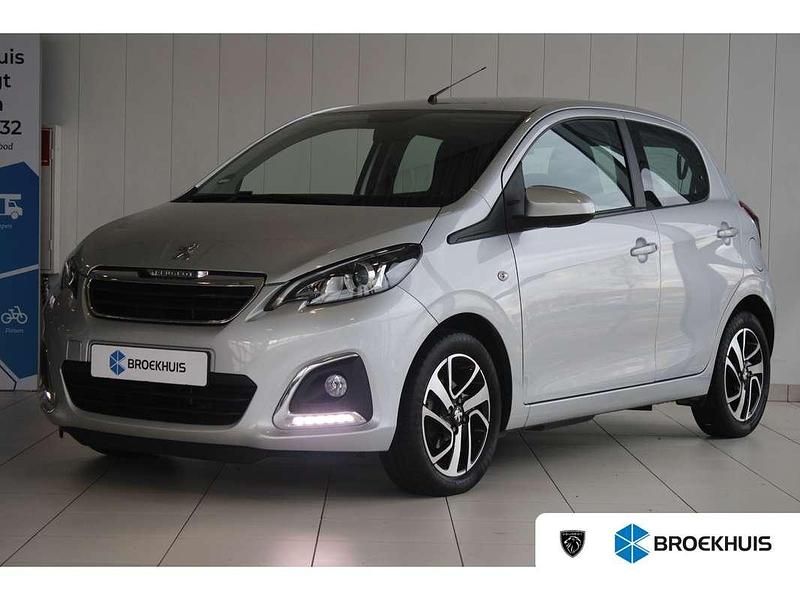 Grijs Occasion 2020 Peugeot 108 Allure Hatchback | € 8.900 (Eerlijke prijs) - Afbeelding 1/4