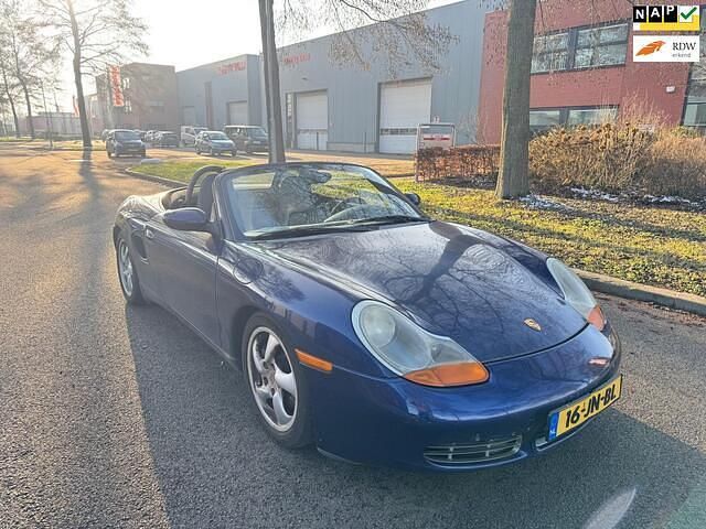Occasion Porsche Boxster S 252 PK (185 kW) 2002 Blauw (metallic) Cabriolet