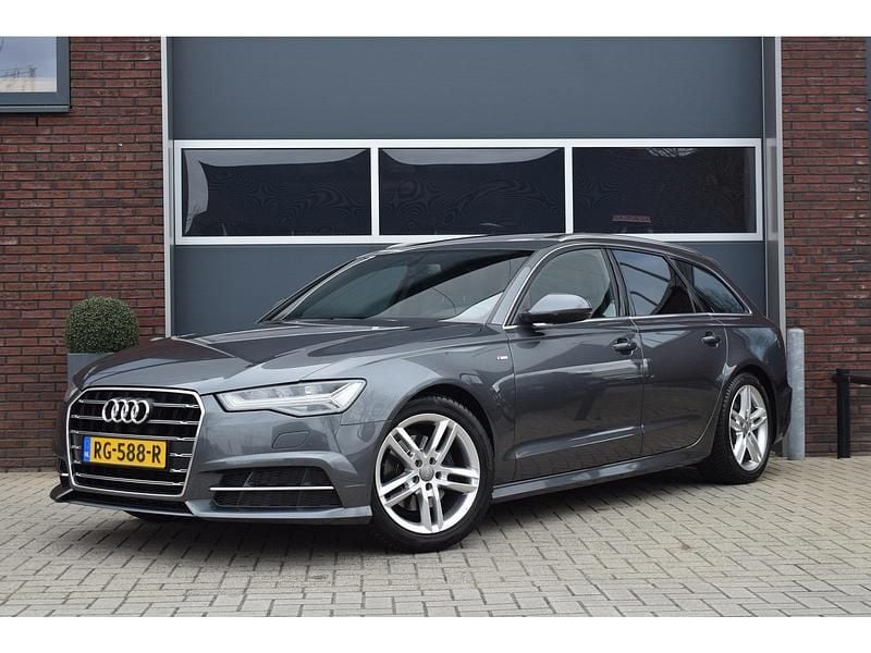 Grijs Gebruikt 2017 Audi A6 S-Line Stationwagen | € 24.950 (Duur) - Afbeelding 1/3