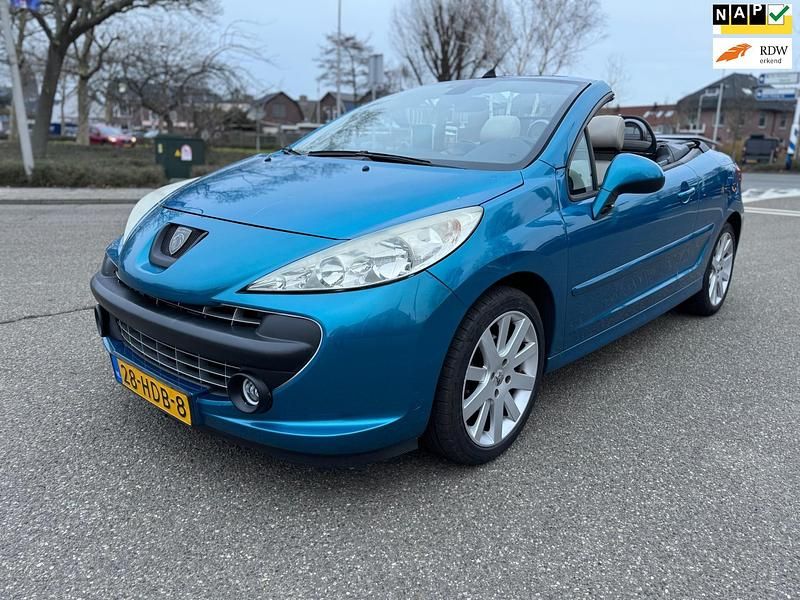 Occasion Peugeot 207 120 PK (88 kW) 2008 Blauw Cabriolet