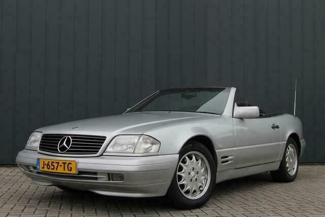 Zilver Gebruikt 1996 Mercedes 280 Cabriolet | € 33.999 - Afbeelding 1/4