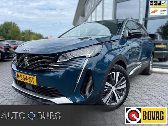 Blauw Gebruikt 2022 Peugeot 5008 Allure MPV | € 17.950 (Goede deal) - Afbeelding 1/4