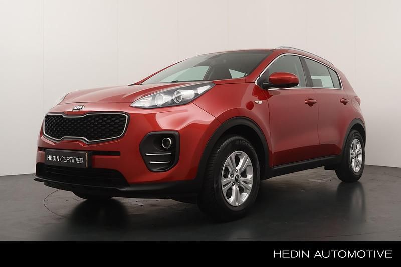 Rood Gebruikt 2016 Kia Sportage Comfort SUV | € 15.945 (Eerlijke prijs) - Afbeelding 1/4