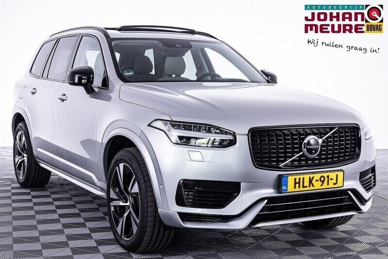Grijs, metallic lak Gebruikt 2021 Volvo XC90 R-Design SUV | € 54.900 (Eerlijke prijs) - Afbeelding 1/4
