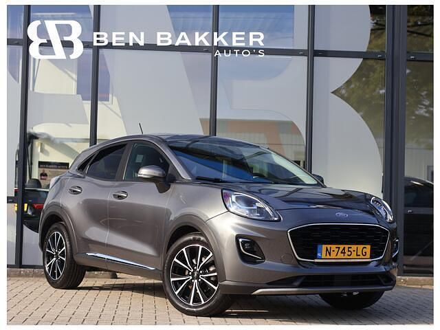 Grijs Occasion 2021 Ford Puma Titanium SUV | € 18.450 (Super prijs) - Afbeelding 1/4