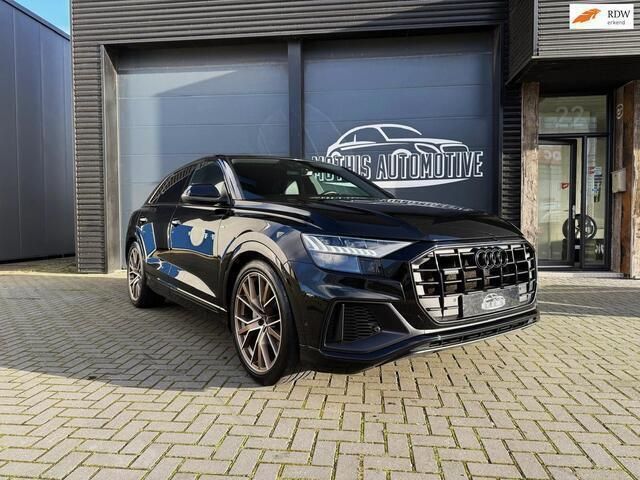 Zwart Gebruikt 2021 Audi Q8 S-Line SUV | € 62.750 (Super prijs) - Afbeelding 1/4