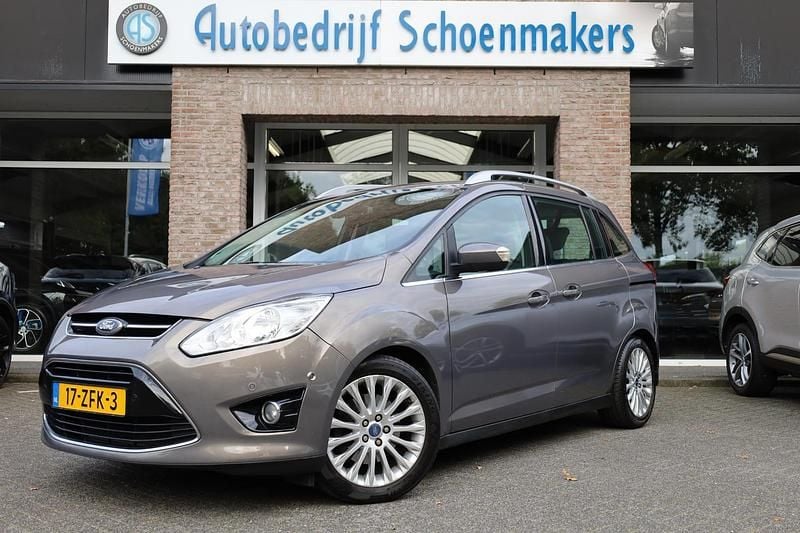 Bruin Gebruikt 2012 Ford Grand C-Max Titanium MPV | € 4.495 (Iets duurder) - Afbeelding 1/4