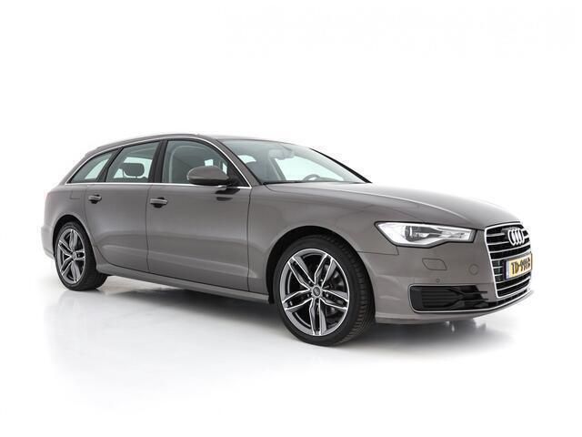 Grijs metallic Gebruikt 2015 Audi A6 Business Stationwagen | € 12.845 - Afbeelding 1/4
