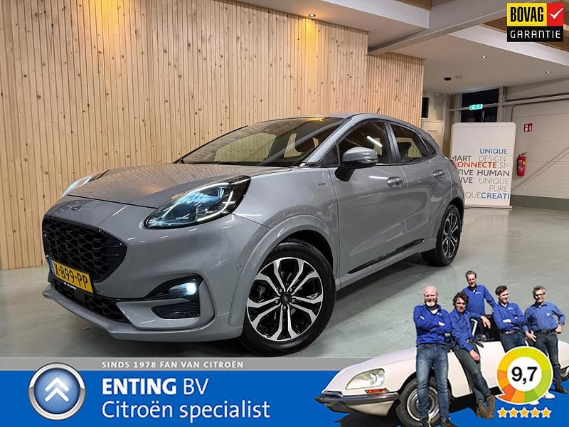 Grijs Occasion 2024 Ford Puma ST-Line X SUV | € 18.900 (Super prijs) - Afbeelding 1/4