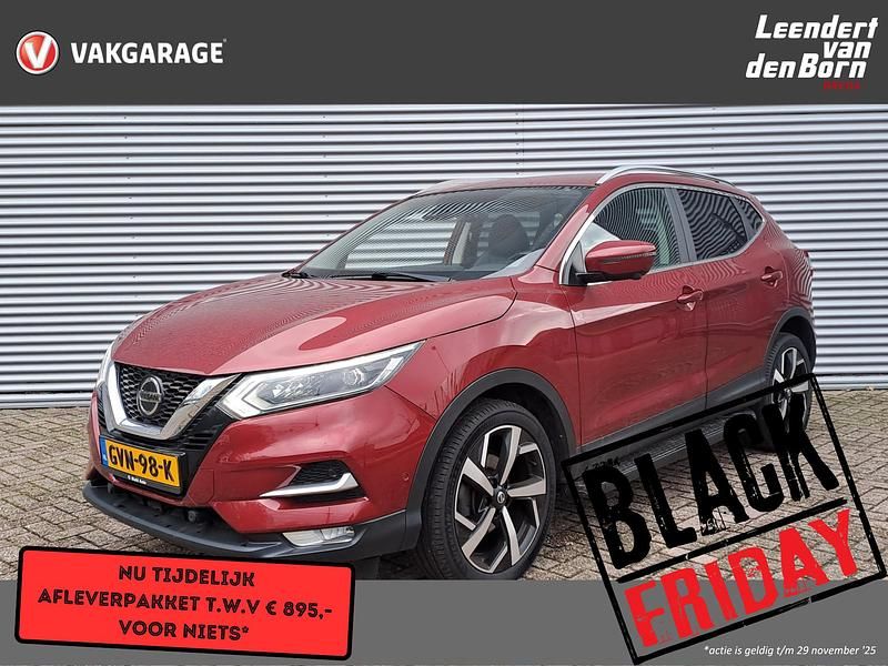 Rood Gebruikt 2019 Nissan Qashqai N-Motion SUV | € 19.995 (Eerlijke prijs) - Afbeelding 1/4