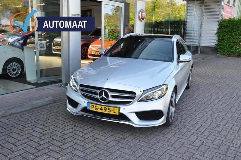Occasion Mercedes C180 AMG 157 PK (115 kW) 2017 Grijs Stationwagen