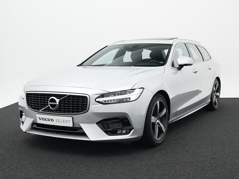 Grijs Gebruikt 2020 Volvo V90 R-Design Stationwagen | € 30.895 (Goede deal) - Afbeelding 1/4