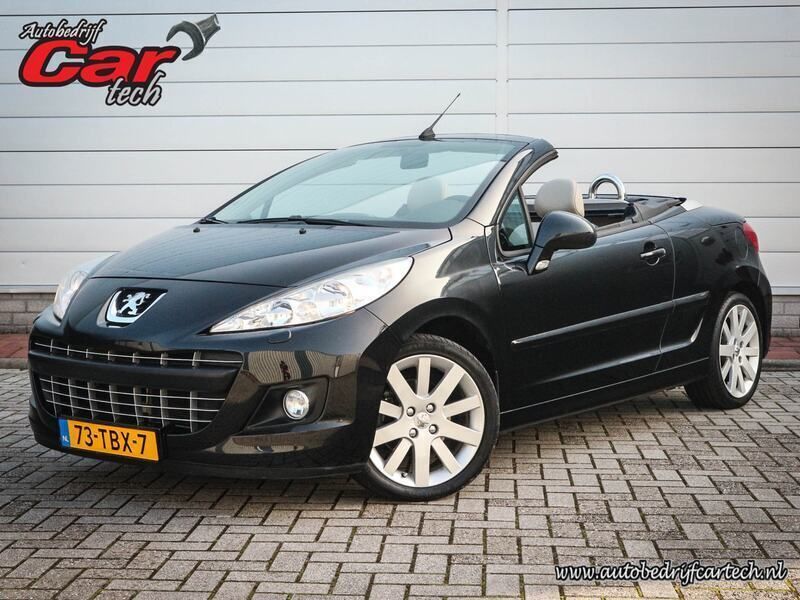 Zwart Gebruikt 2012 Peugeot 207 Griffe Cabriolet | € 10.980 - Afbeelding 1/4