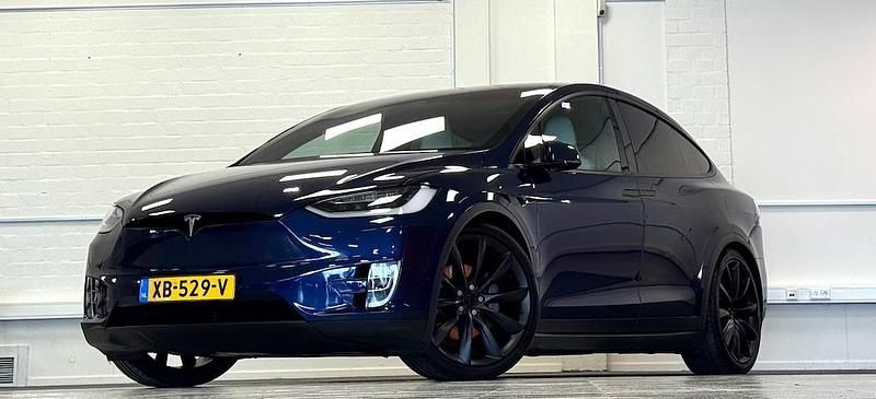 Occasion Tesla Model X 311 kW (424 PK) 2018 Blauw SUV