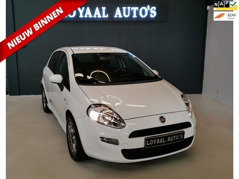 Wit Gebruikt 2013 Fiat Punto Hatchback | € 5.999 (Eerlijke prijs) - Afbeelding 1/4