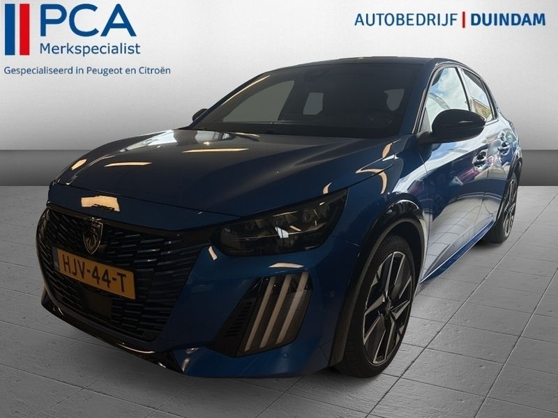 Blauw Nieuw 2025 Peugeot 208 GT Hatchback | € 29.888 (Iets duurder) - Afbeelding 1/4