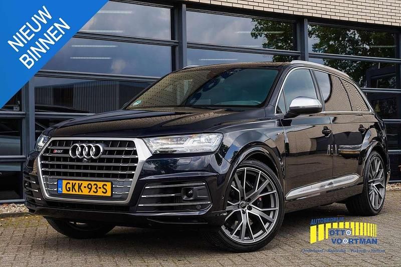 Blauw, metallic lak Gebruikt 2017 Audi SQ7 Proline SUV | € 49.899 (Iets duurder) - Afbeelding 1/4