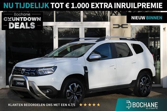 Wit Gebruikt 2022 Dacia Duster Prestige SUV | € 23.450 (Eerlijke prijs) - Afbeelding 1/4