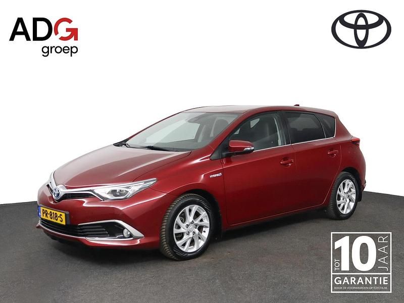 Rood Gebruikt 2017 Toyota Auris Hybrid Executive Hatchback | € 15.950 (Eerlijke prijs) - Afbeelding 1/4